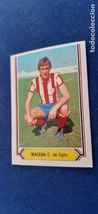 Cromos de f&uacute;tbol: 80-81 ESTE NUNCA PEGADO SPORTING DE GIJON MACEDA - Foto 1