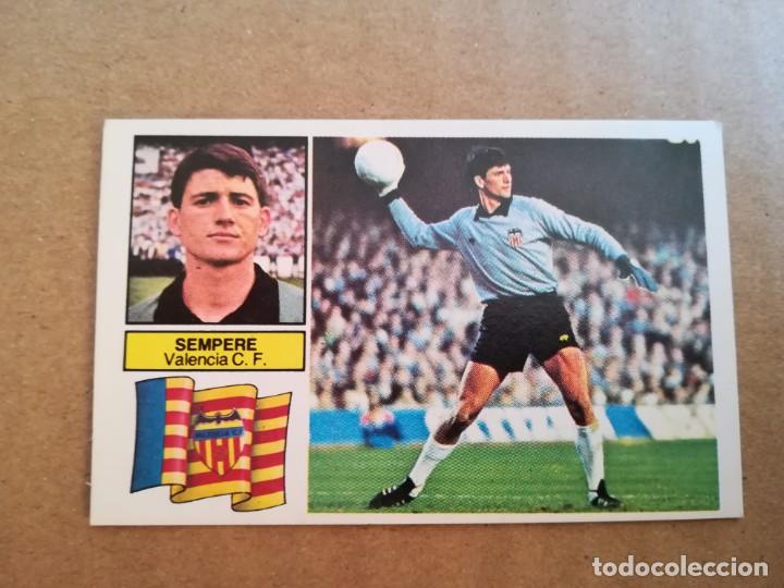 Fu&szlig;ball-Sticker: CROMO FUTBOL LIGA ESTE 82 83 NUNCA PEGADO VALENCIA SEMPERE