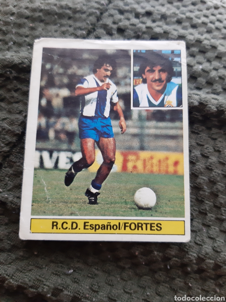 Cromos de f&uacute;tbol: EDICIONES ESTE 81 82 ESPA&Ntilde;OL ESPANYOL FORTES - Foto 1
