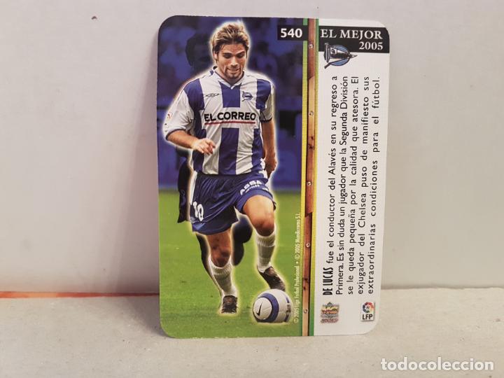 Carte Jordi Cruyff M10 - Alavés - Mundicromo Liga 2002 - Rare