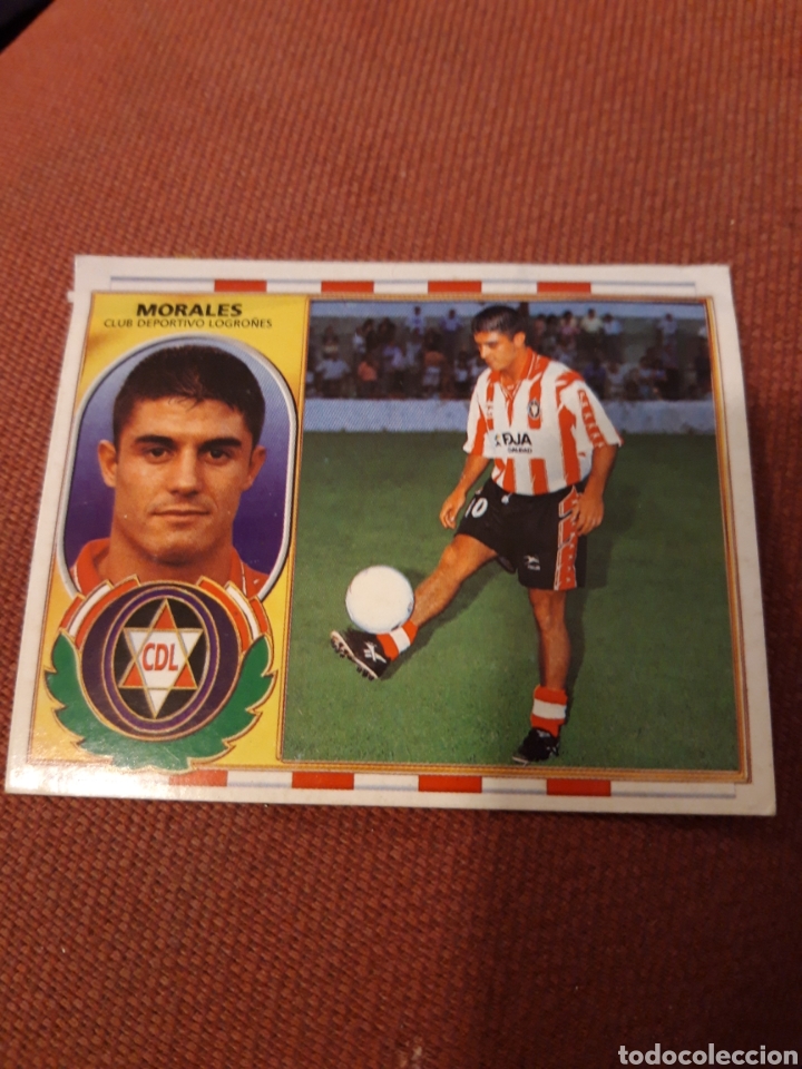 Cromos de f&uacute;tbol: Morales Logro&ntilde;&eacute;s este 96 97 1997 1996 VENTANILLA - Foto 1