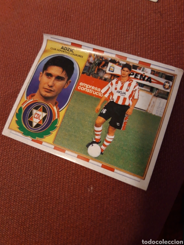 Cromos de f&uacute;tbol: Adzic Logro&ntilde;&eacute;s este 96 97 1996 1997 DESPEGADO - Foto 1
