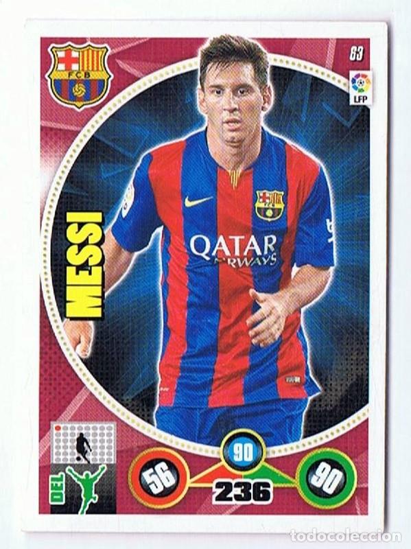 cromo adrenalyn xl 2014 15 messi Comprar Cromos de Fútbol antiguos