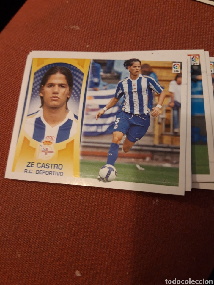 Figurine di Calcio: Ze caatro 09 10 2009 2010 sin pegar este deportivo Coru&ntilde;a