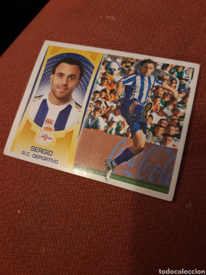 Cromos de f&uacute;tbol: Sergio 09 10 2009 2010 sin pegar este deportivo Coru&ntilde;a - Foto 1