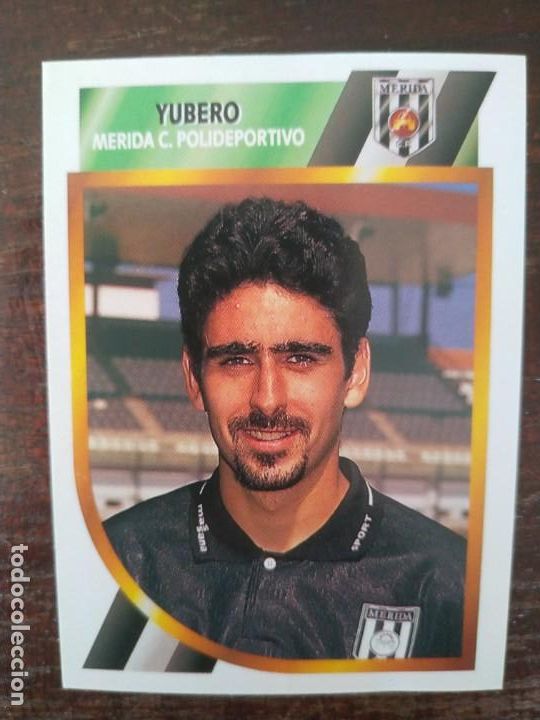 Figurine di Calcio: Cromo Yubero liga este 94 95 segunda divisi&oacute;n 1994 1995