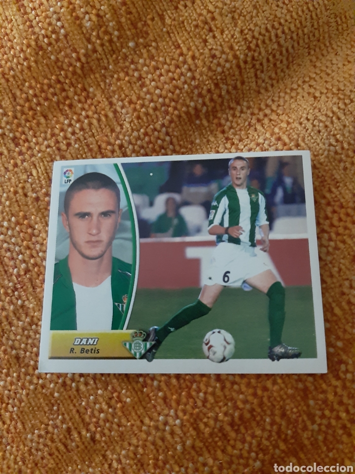 Cromos de f&uacute;tbol: EDICIONES ESTE 2003 2004 NUEVO REAL BETIS DANI - Foto 1