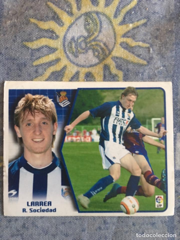 Cromos de f&uacute;tbol: Cromo este 2005 06 larrea - Foto 1