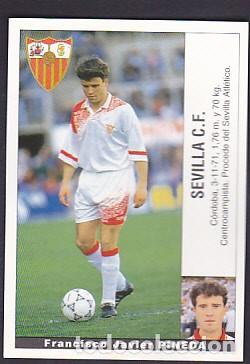 Fu&szlig;ball-Sticker: PINEDA SEVILLA - COLOCA - CROMO LIGA 1995 1996 PANINI 95 96 - NUNCA PEGADO