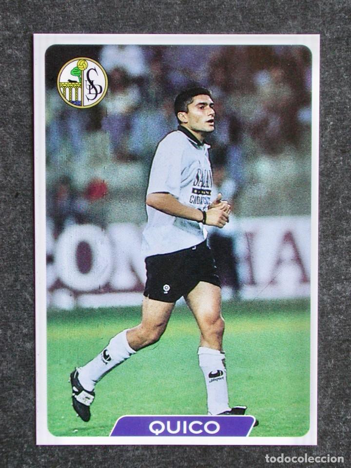 Fu&szlig;ball-Sticker: N&ordm; 393 QUICO DEL SALAMANCA DE LAS FICHAS DE LA LIGA DE MUNDICROMO 95-96
