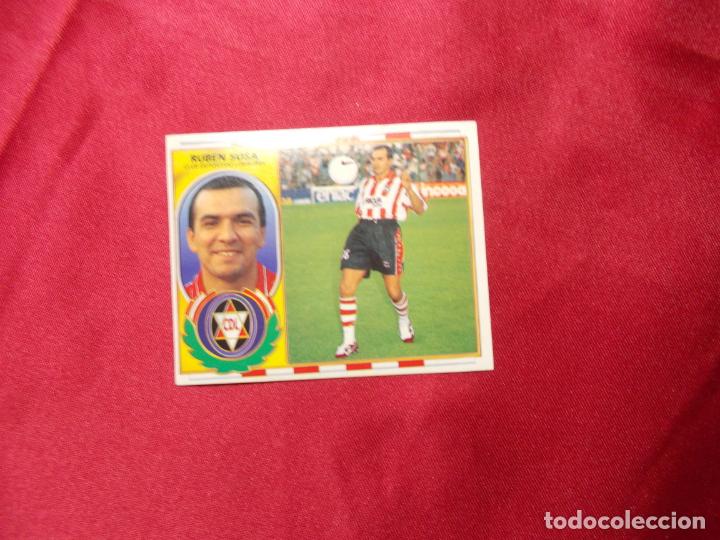 Cromos de f&uacute;tbol: RUBEN SOSA. C.D LOGRO&Ntilde;ESA. EDICIONES ESTE 96-97. NUNCA PEGADO - Foto 1