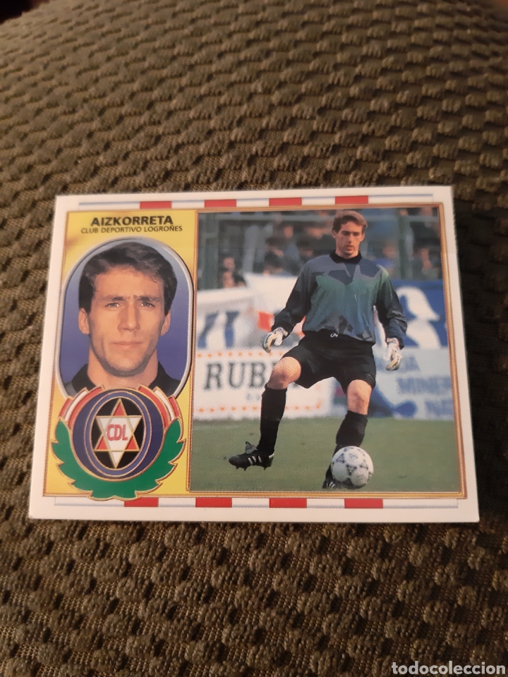 Cromos de f&uacute;tbol: EDICIONES ESTE 96 97 NUEVO AIZKORRETA LOGRO&Ntilde;&Eacute;S Coloca - Foto 1