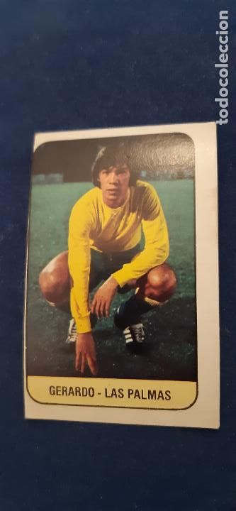 Cromos de f&uacute;tbol: 78 79 ESTE NUNCA PEGADO LAS PALMAS gerardo - Foto 1