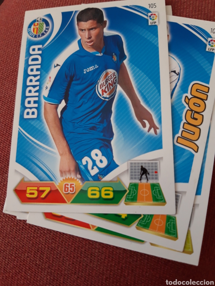 Cromos de f&uacute;tbol: Barrada 105 getafe adrenalyn 2011 2012 11 12 - Foto 1