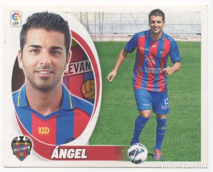 Cromos de f&uacute;tbol: ESTE 12-13 &Aacute;NGEL. NUNCA PEGADO. - Foto 1