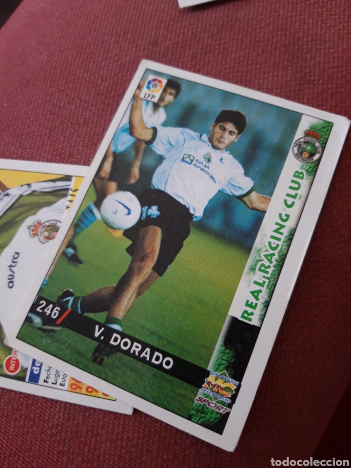 Fu&szlig;ball-Sticker: DORADO 246 Mundicromo fichas de la liga 98 99 1998 1999