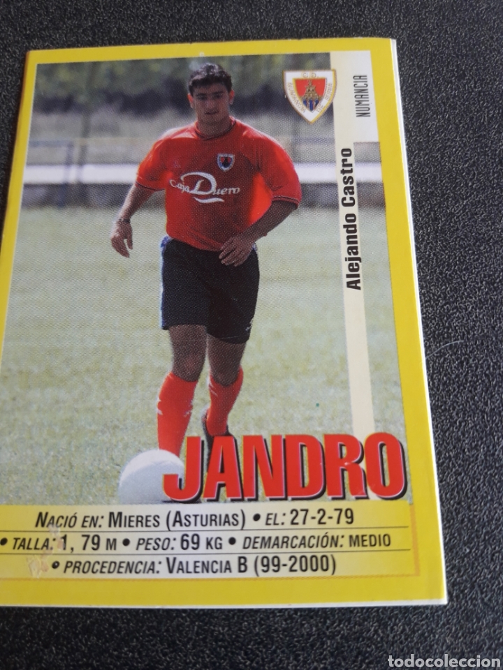 Cromos de f&uacute;tbol: Jandro 99-00 PANINI - Foto 3