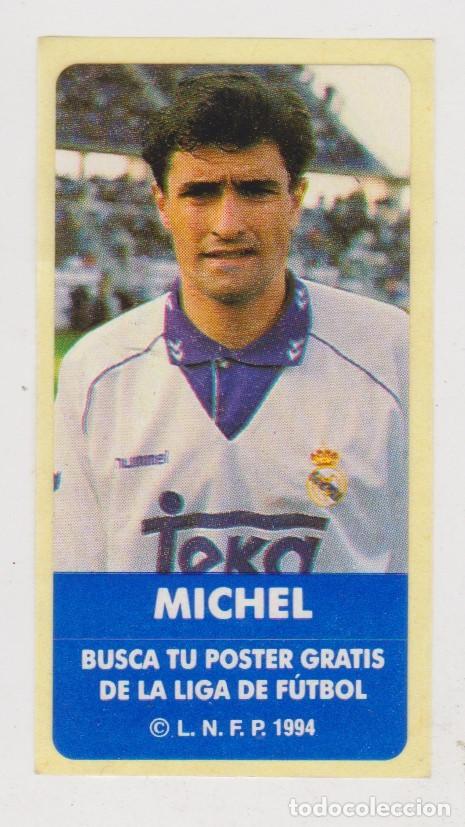 Cromos de f&uacute;tbol: CHICLE LIGA 1994 -- MICHEL