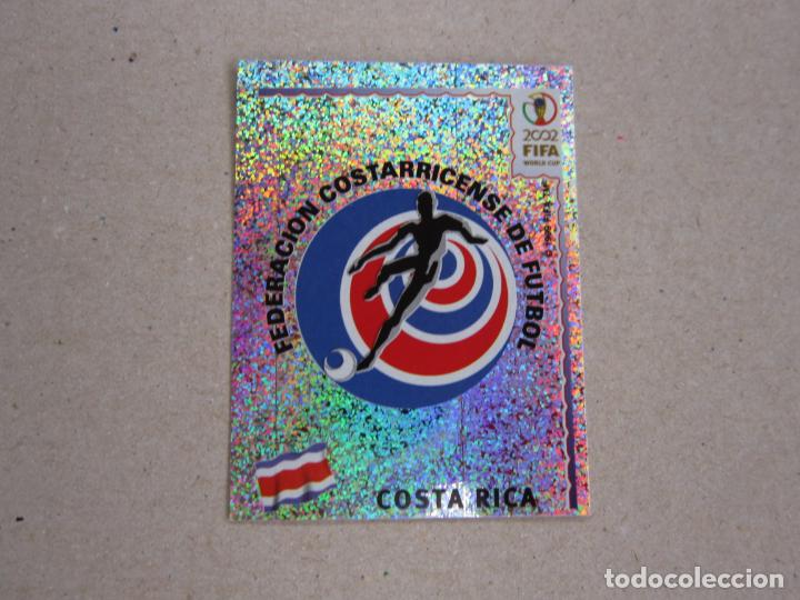 Cromos de f&uacute;tbol: PANINI 2002 FIFA WORLD CUP KOREA JAPAN N&ordm; 224 ESCUDO COSTA RICA MUNDIAL COREA JAPON 02 NUEVO