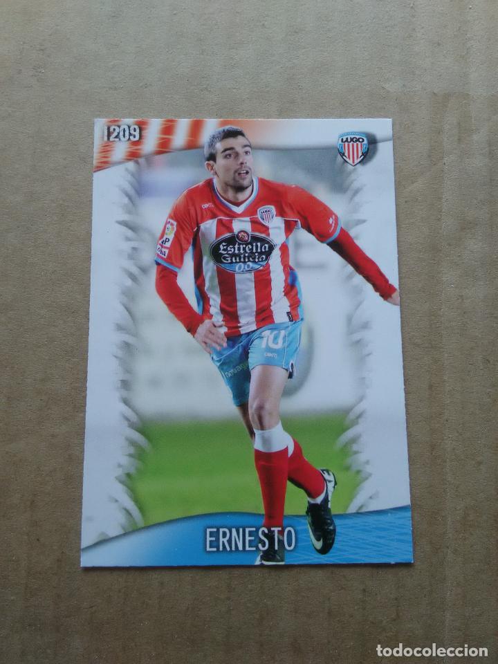 Cromos de Futebol: N&ordm; 1209 ERNESTO LUGO UH &Uacute;LTIMA HORA CROMO F&Uacute;TBOL FICHAS LIGA 2013-2014 MUNDICROMO 13-14 PLATINUM