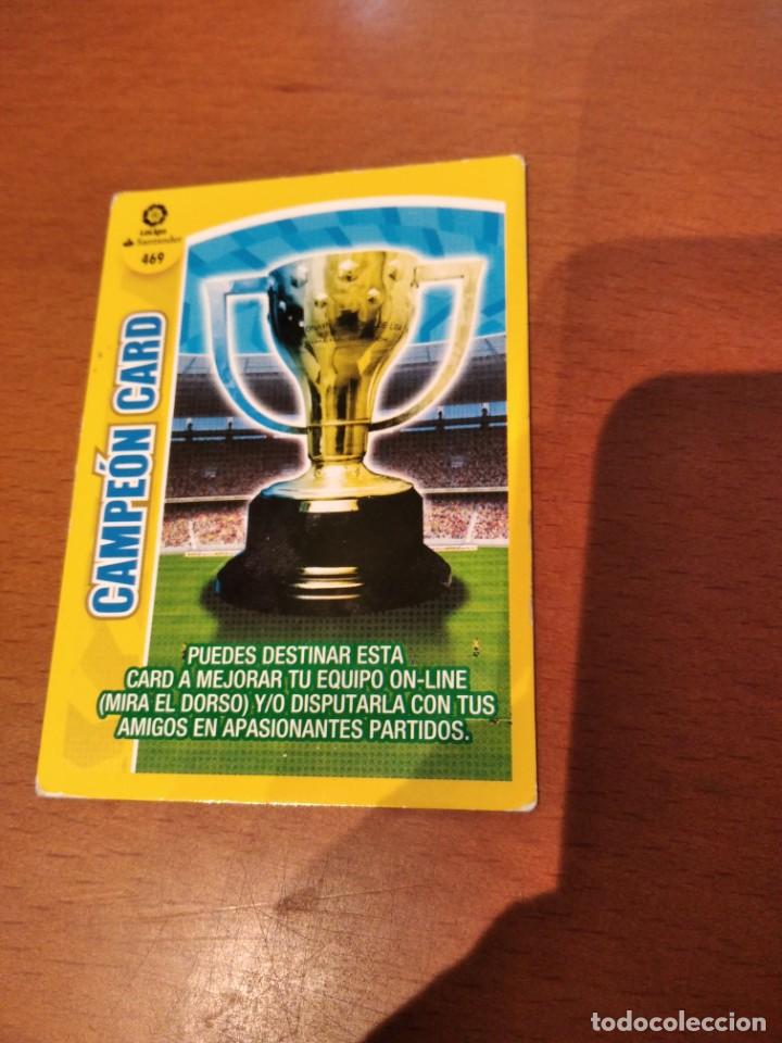 Cromos de f&uacute;tbol: CAMPEON CARD ADRENALYN 17 18 2017 2018