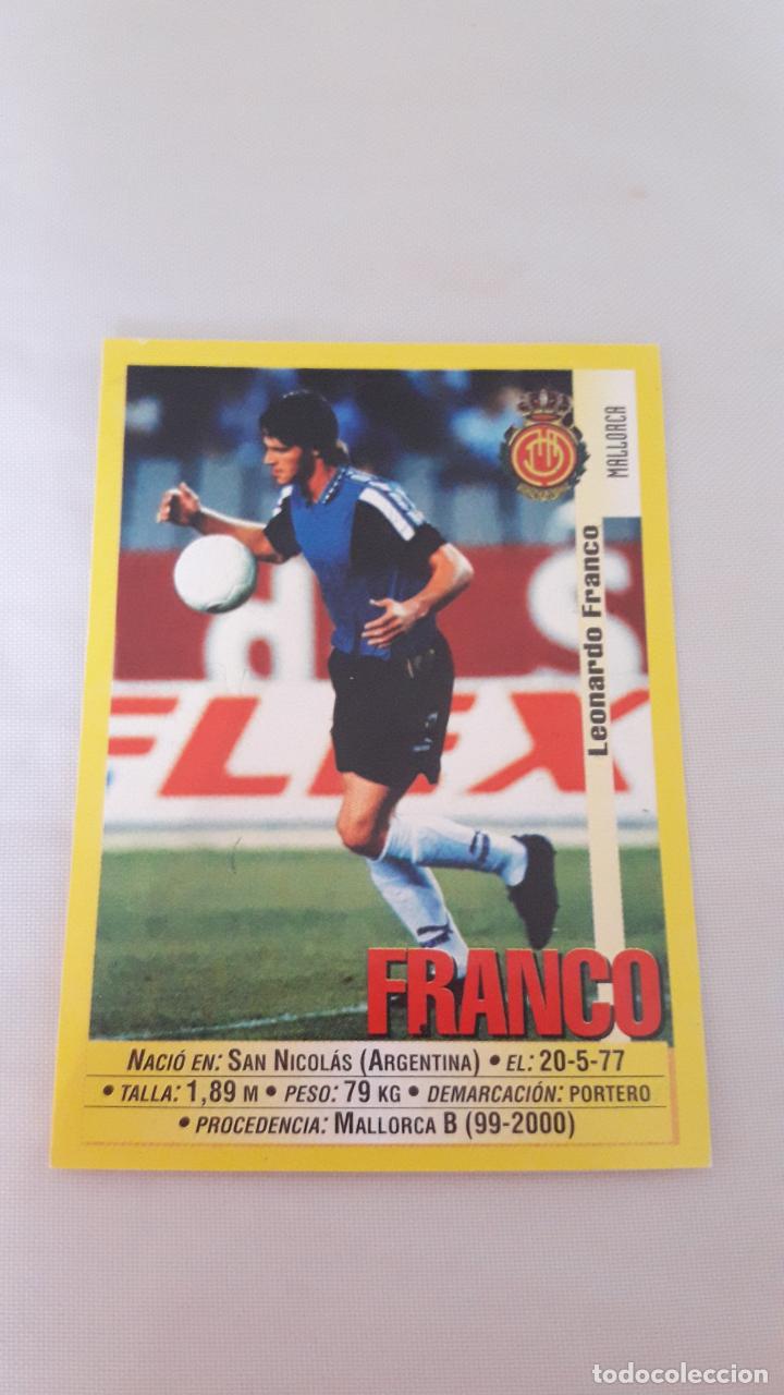 Football Stickers: FRANCO MALLORCA PANINI 1999 2000 CROMO FUTBOL LIGA 99 00 SIN PEGAR RF0 57
