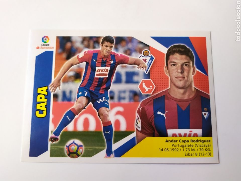 Cromos de f&uacute;tbol: Liga este 2017 2018 panini Capa n&deg; 4 Eibar - Foto 1
