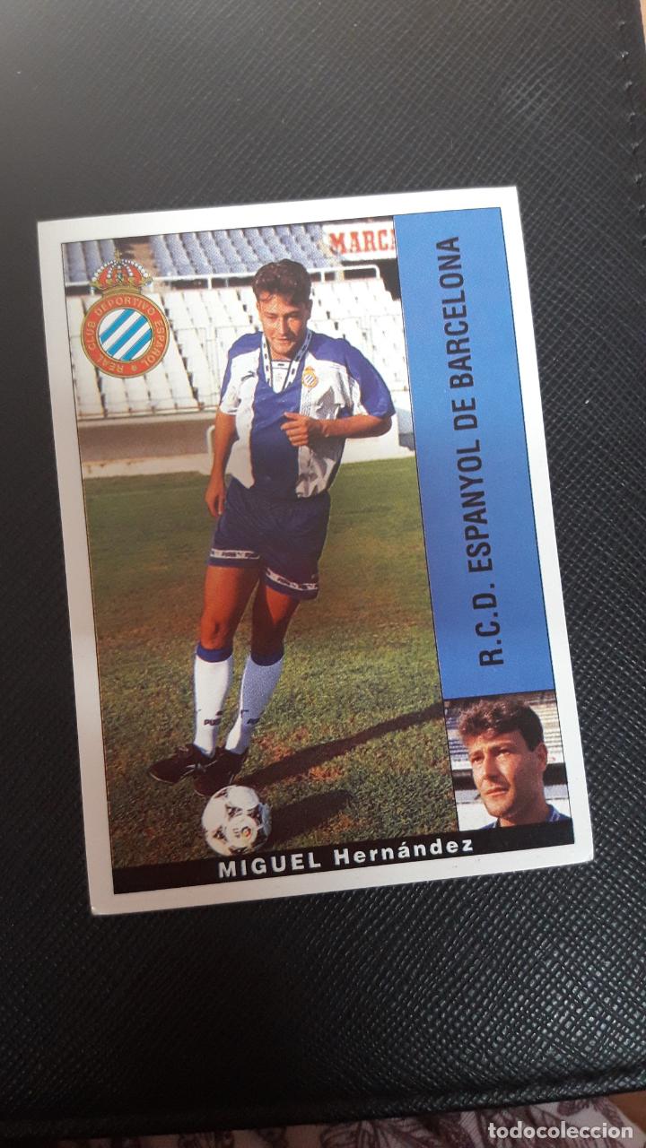 Football Stickers: MIGUEL ESPA&Ntilde;OL ESTE 95 96 CROMO FUTBOL LIGA 1995 1996 SIN PEGAR RF0 221 PANINI