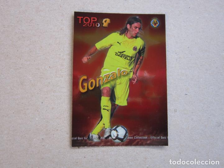 Cromos de Futebol: MUNDICROMO FICHAS QUIZ GAME 2010 TOP ROJO N&ordm; 564 GONZALO VILLARREAL 09 10 2009