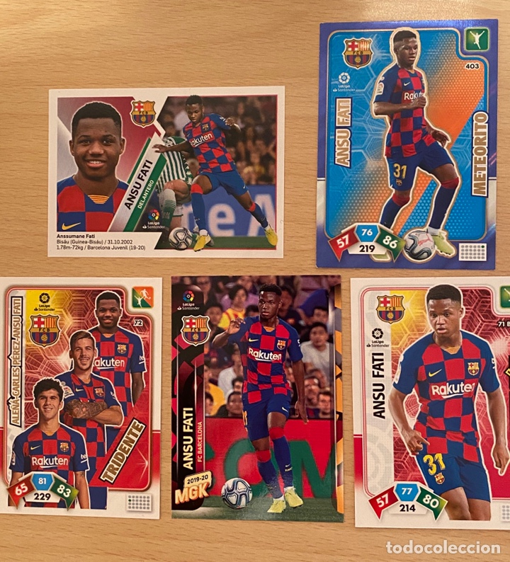 2023 Panini Select Soccer Ansu Fati 5枚限定 - トレーディングカード