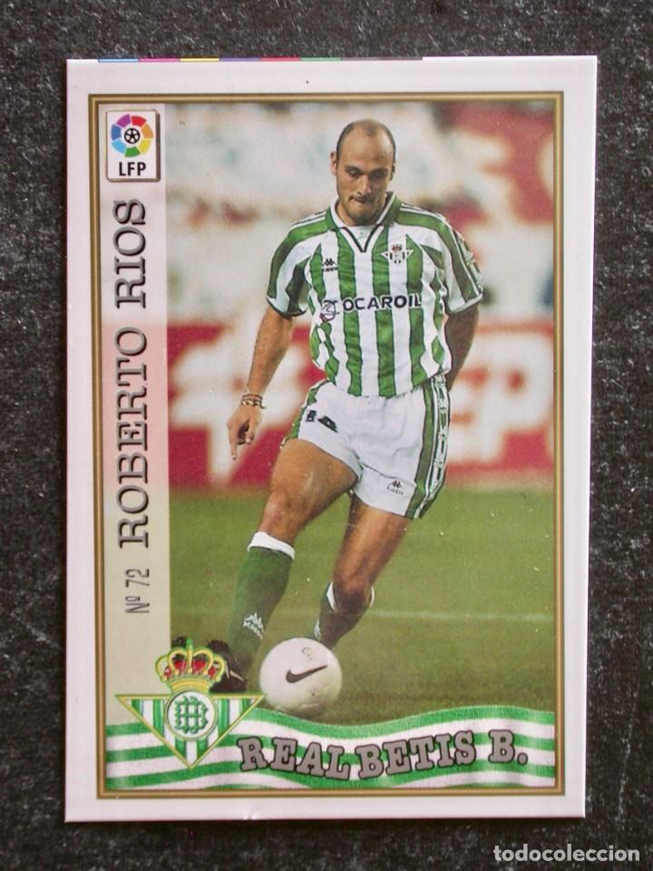 Carte Mundicromo Ze Roberto Real Madrid – Liga 1997-1998 – Excellent État