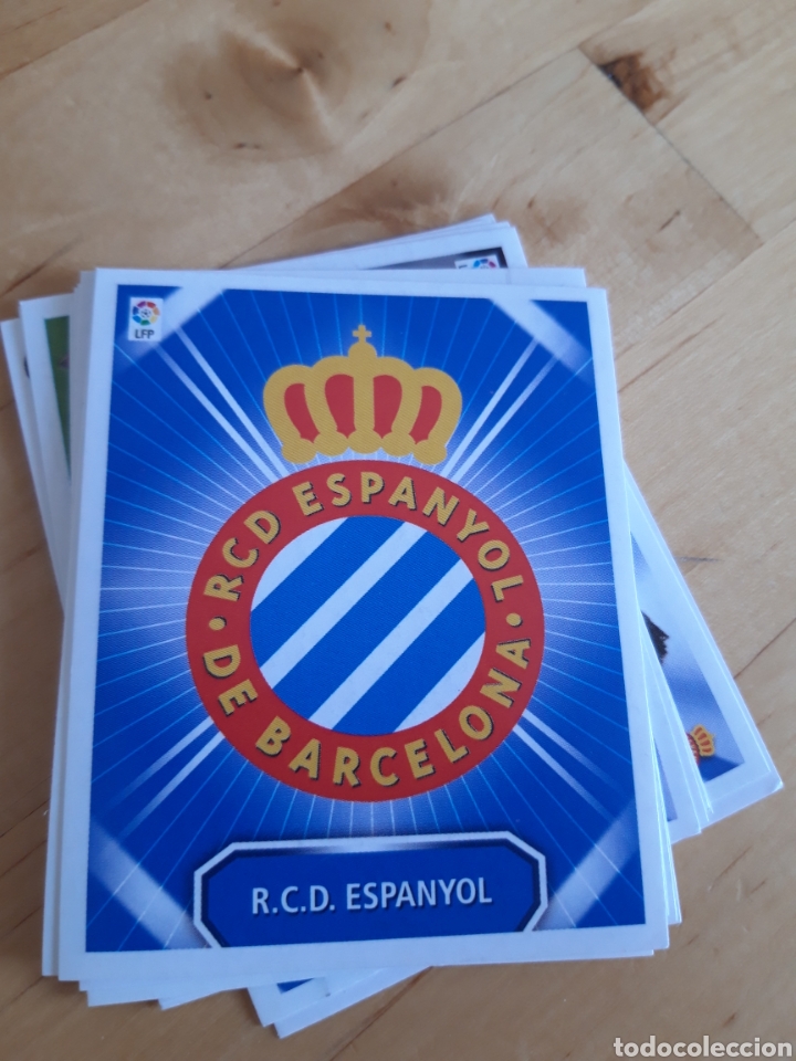 Fu&szlig;ball-Sticker: Escudo espa&ntilde;ol espa&ntilde;ol 08 09 2008 2009 sin pegar este