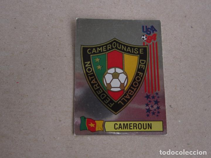 Cromos de F&uacute;tbol: PANINI USA 94 WORLD CUP N&ordm; 134 ESCUDO LOGO CAMERUN MUNDIAL ESTADOS UNIDOS 1994