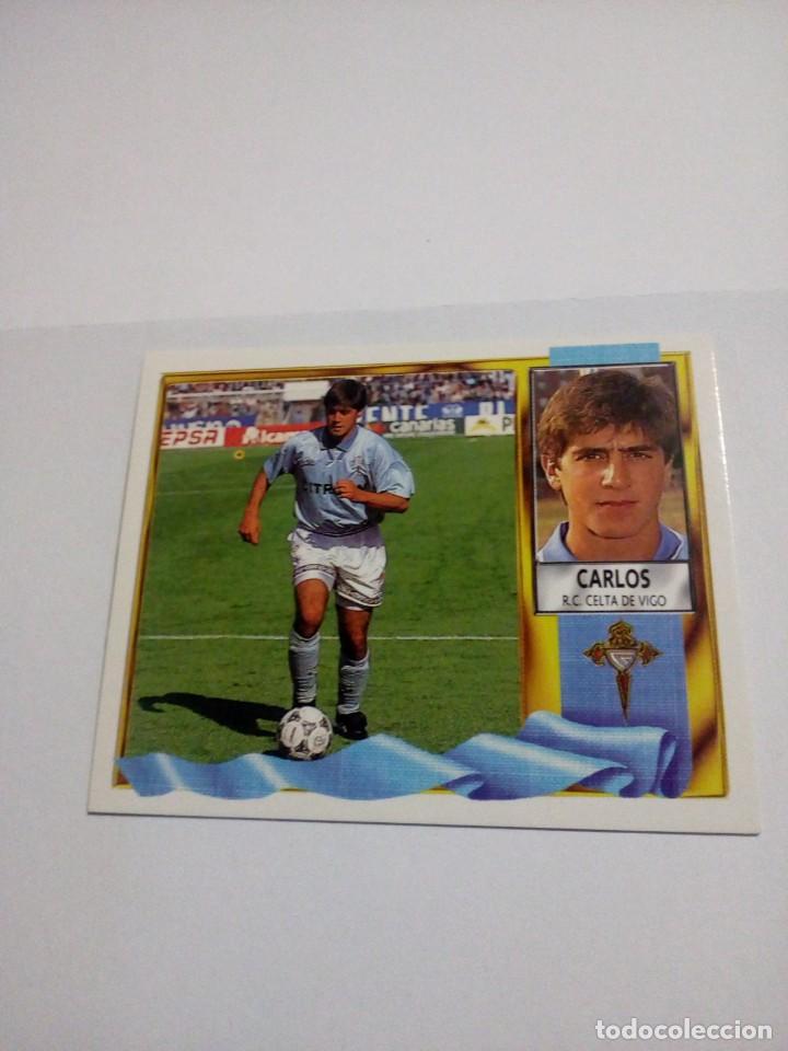 Fu&szlig;ball-Sticker: CROMO DE FUTBOL CARLOS CELTA DE VIGO LIGA ESTE 1995 1996 !