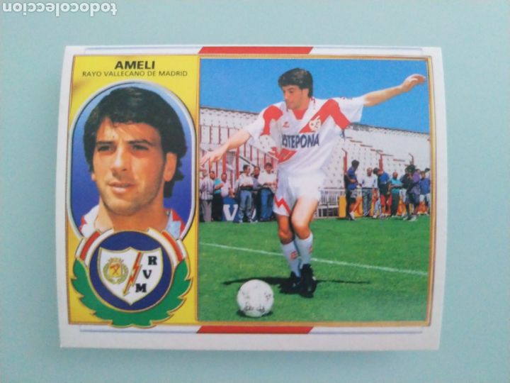 Cromos de F&uacute;tbol: Cromo coloca Ameli liga este 96 97 1996 1997