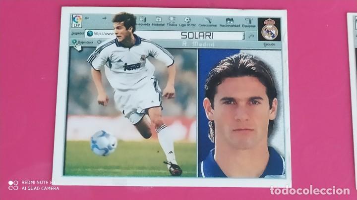 Cromos de f&uacute;tbol: SOLARI REAL MADRID ESTE 01 02 2001 2002 - Foto 1