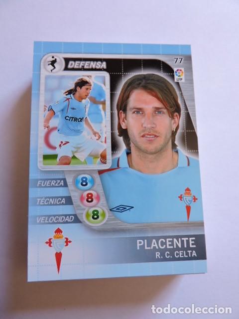 Cromos de f&uacute;tbol: 77 Placente - Celta - DERBY TOTAL 2005 2006 05 06 - PANINI - Foto 1
