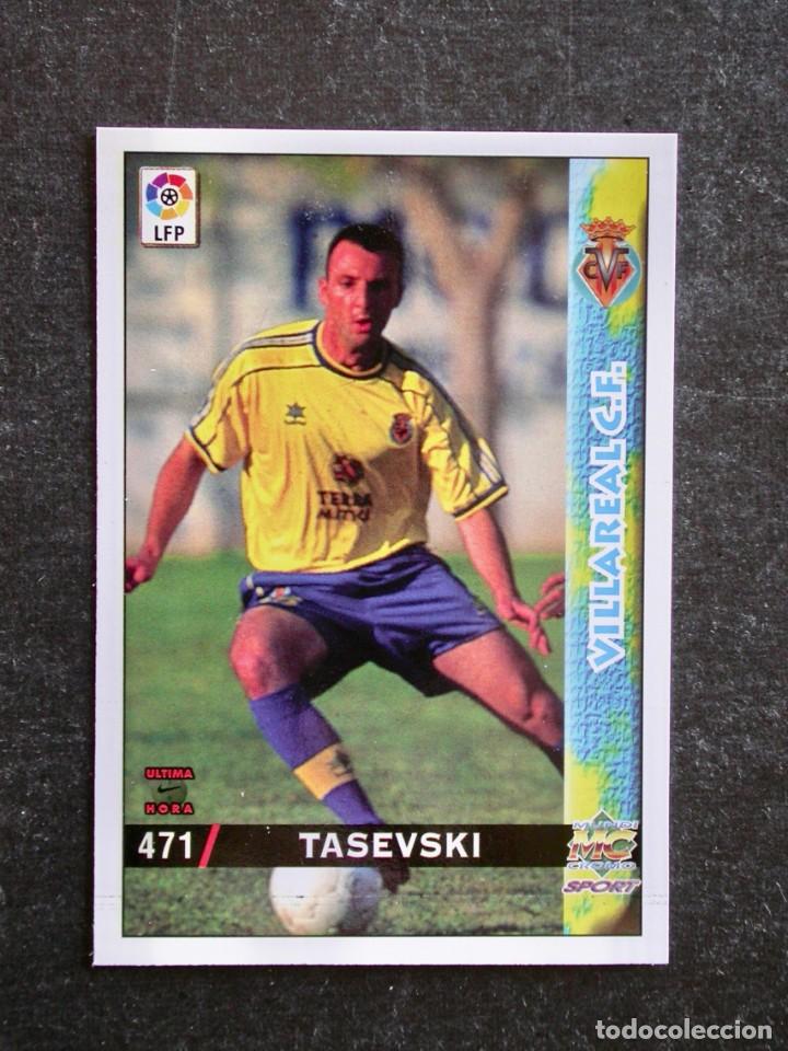 Fu&szlig;ball-Sticker: N&ordm; 471 UH TASEVSKI DE LAS FICHAS DE LA LIGA 98-99 DE MUNDICROMO
