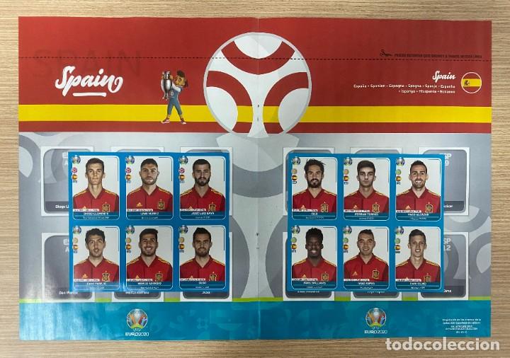 Cromos de F&uacute;tbol: ACTUALIZACION ESPA&Ntilde;A 12 CROMOS NUEVOS + HOJA PARA PEGARLOS PREVIEW EURO 2020 20 PANINI