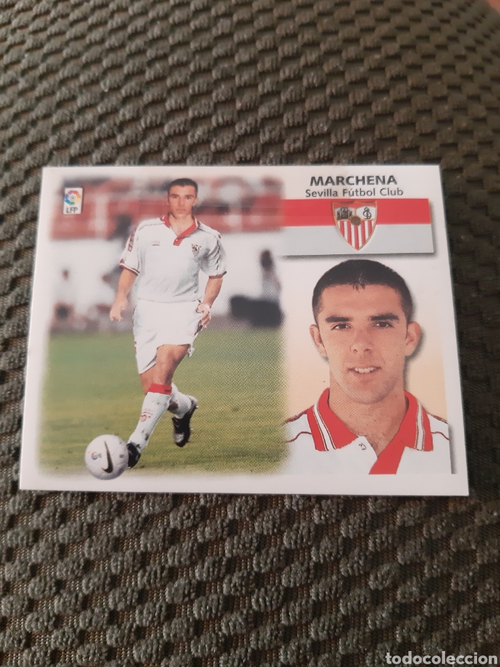 Cromos de f&uacute;tbol: EDICIONES ESTE 99 00 MARCHENA SEVILLA COLOCA NUEVO - Foto 1