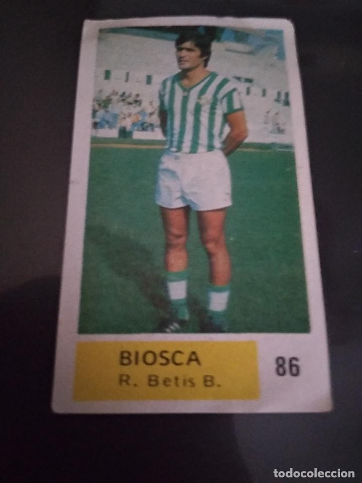 Cromos de f&uacute;tbol: BIOSCA - Foto 1