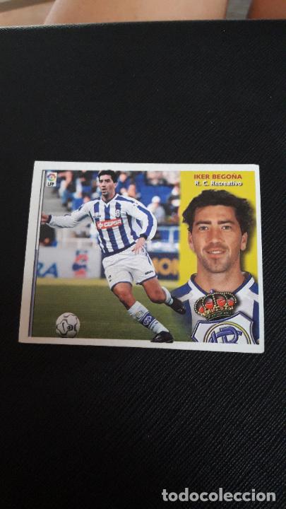 Cromos de F&uacute;tbol: IKER BEGOE&Ntilde;A RECREATIVO DE HUELVA ESTE 2002 2003 CROMO FUTBOL LIGA 02 03 SIN PEGAR RF0 241