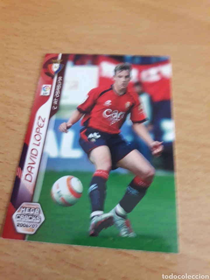 Fu&szlig;ball-Sticker: Panini megacracks 2006 2007 06 07 228 David L&oacute;pez Osasuna