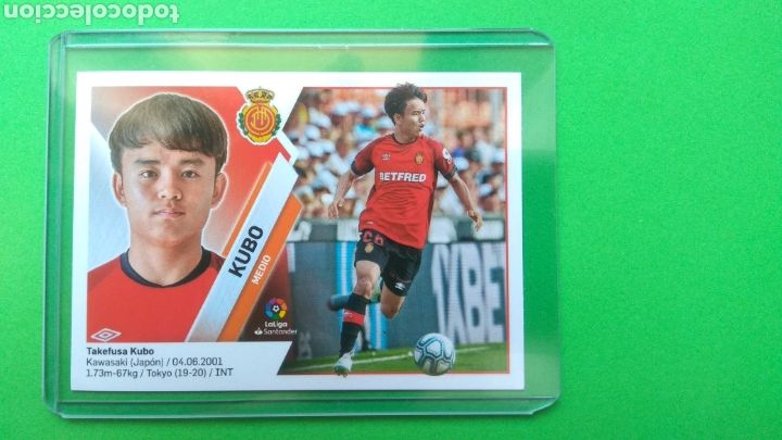63 takefusa kubo 19 20 rc rookie mallorca cf p - Compra venta en 