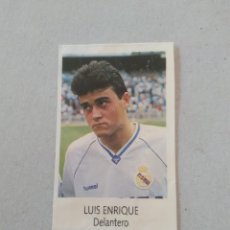 Cromos de Futebol: Nº 132 LUIS ENRIQUE REAL MADRID - CROMO LIGA FÚTBOL 91-92 BIMBO TIGRETON BONY BIMBOCAO 1991-1992. Lote 213670712
