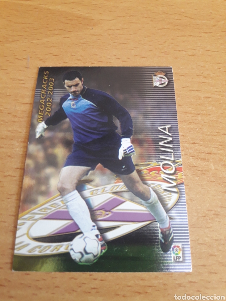Cromos de Futebol: Panini megafichas Megacracks 2002 2003 02 03 364 Molina Deportivo de la Coru&ntilde;a