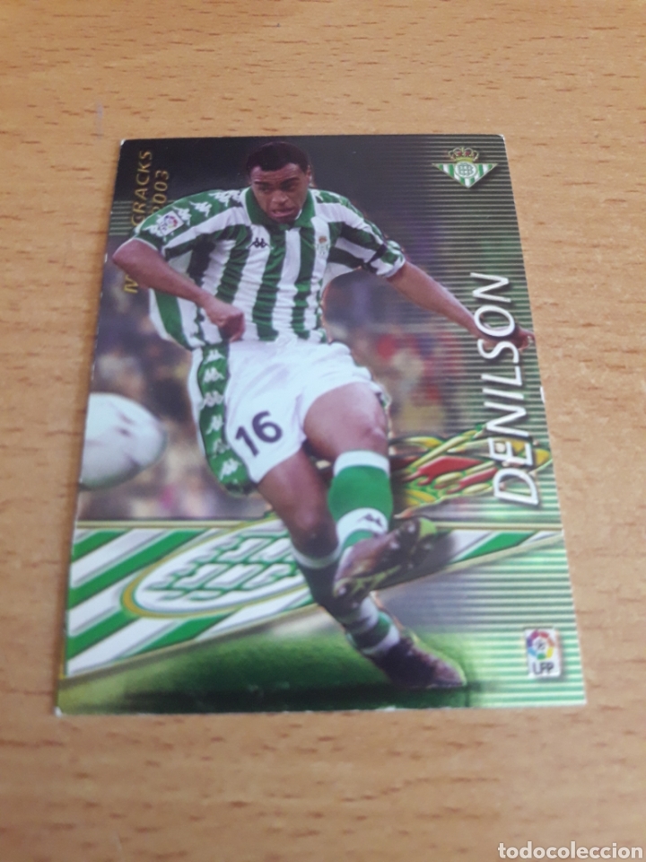 Figurine di Calcio: Panini megafichas megacracks 2002 2003 02 03 375 Denilson Real Betis