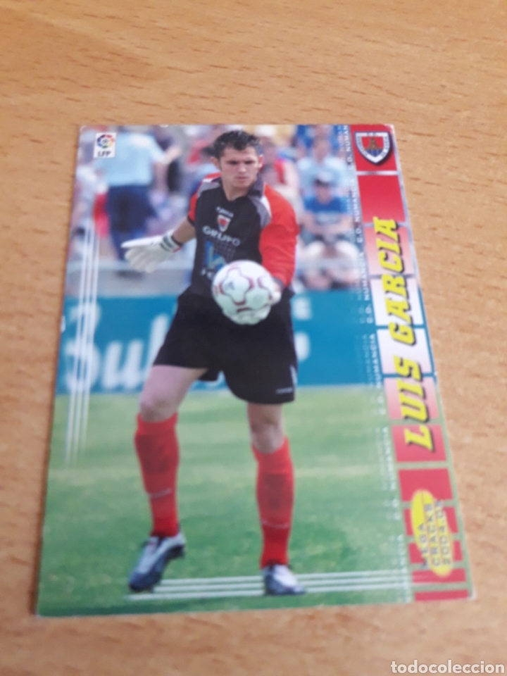 Figurine di Calcio: panini megacracks 2004 2005 04 05 218 Luis Garc&iacute;a baja Numancia