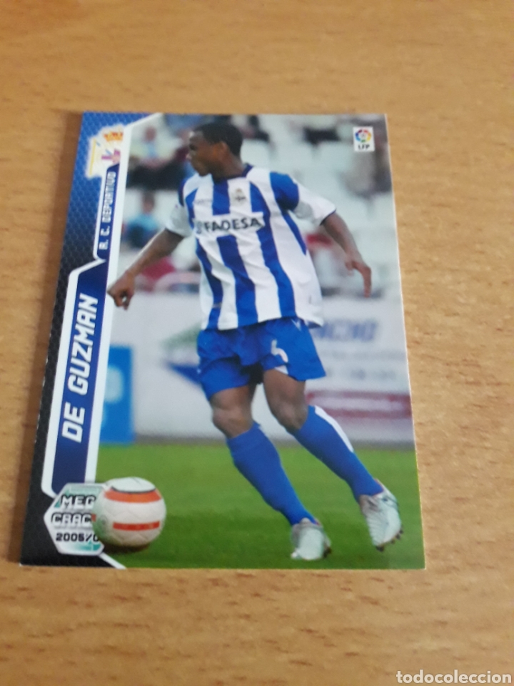 Figurine di Calcio: panini megacracks 2005 2006 05 06 446 De Guzm&aacute;n fichaje Deportivo de la Coru&ntilde;a