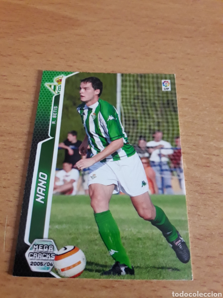 Cromos de Futebol: Panini megacracks 2005 2006 05 06 fichaje 453 Nano Real Betis